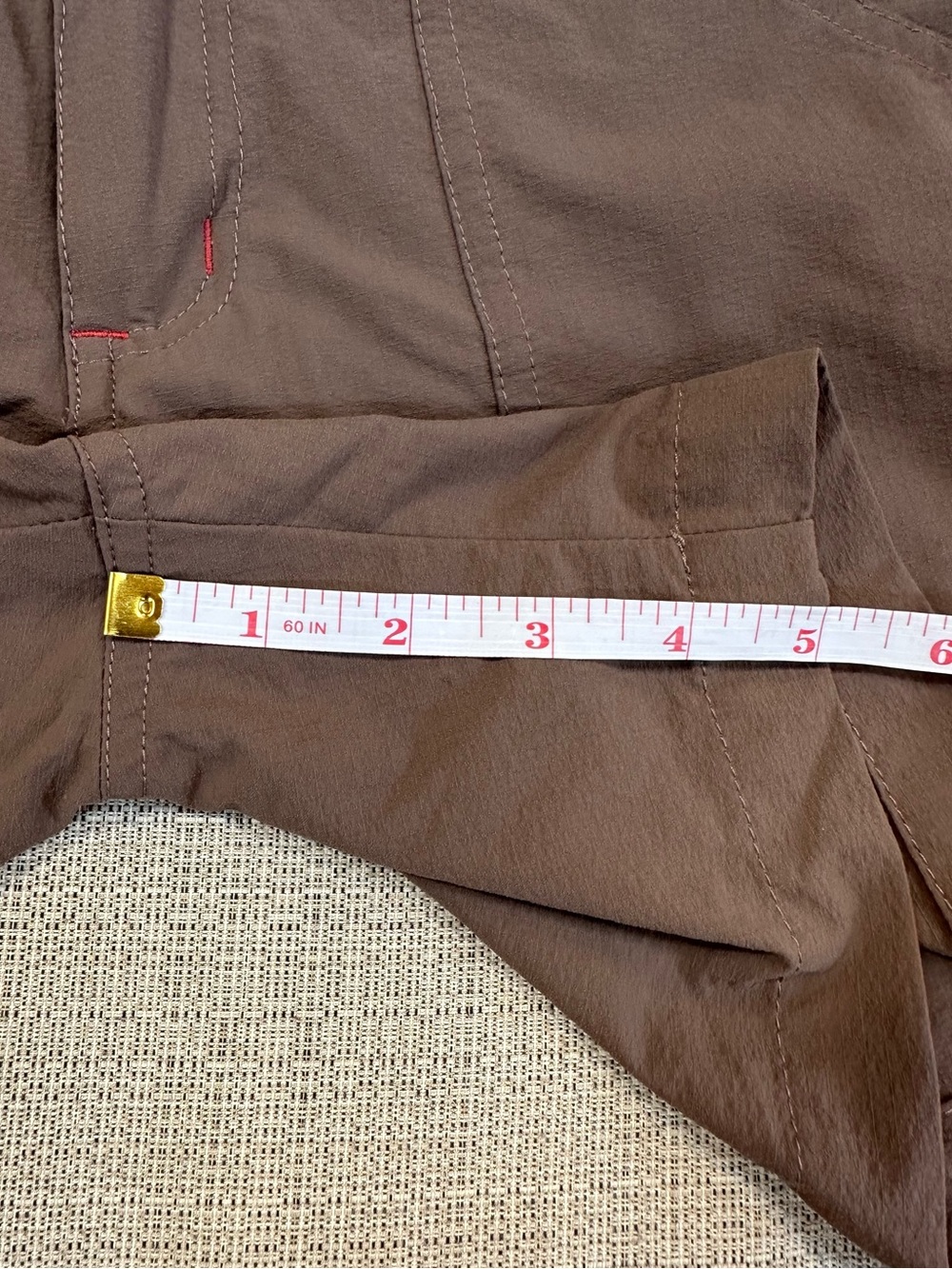 Patagonia Hiking Shorts with Red Stitch Accents - Picture 9 of 11